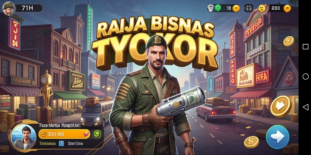 Gameplay seru dan interaktif di 71H yang penuh strategi Tycoon.