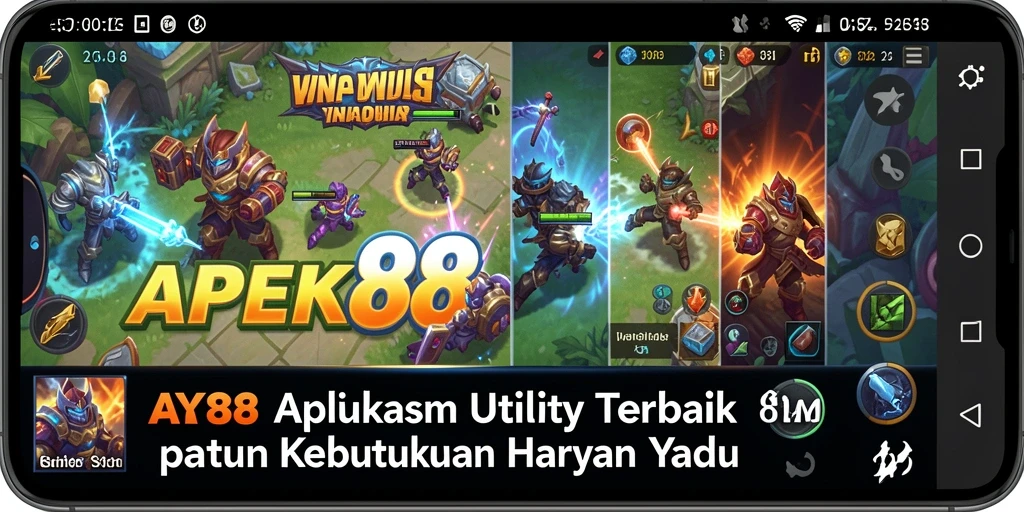 Tampilan antarmuka APEK88 yang intuitif dan mudah digunakan.