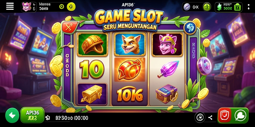 Tampilan menarik dari gameplay API36 yang penuh warna.
