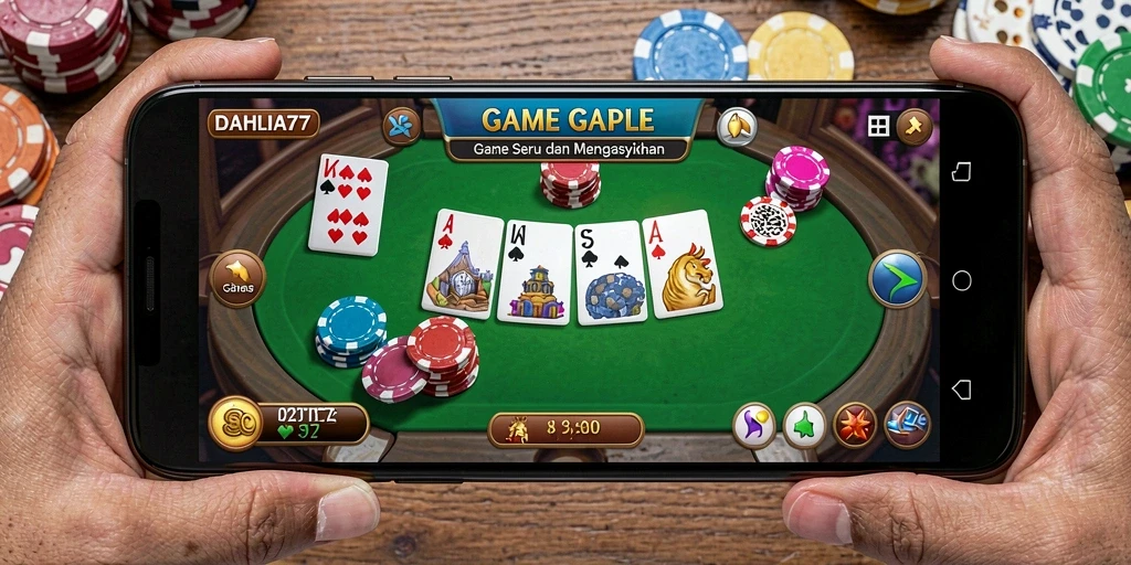 Tampilan menarik dan gameplay seru dari DAHLIA77.