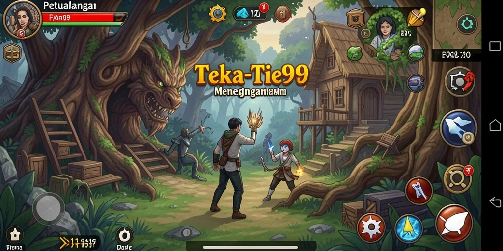 Tampilan gameplay FA99 dengan berbagai teka-teki menarik.