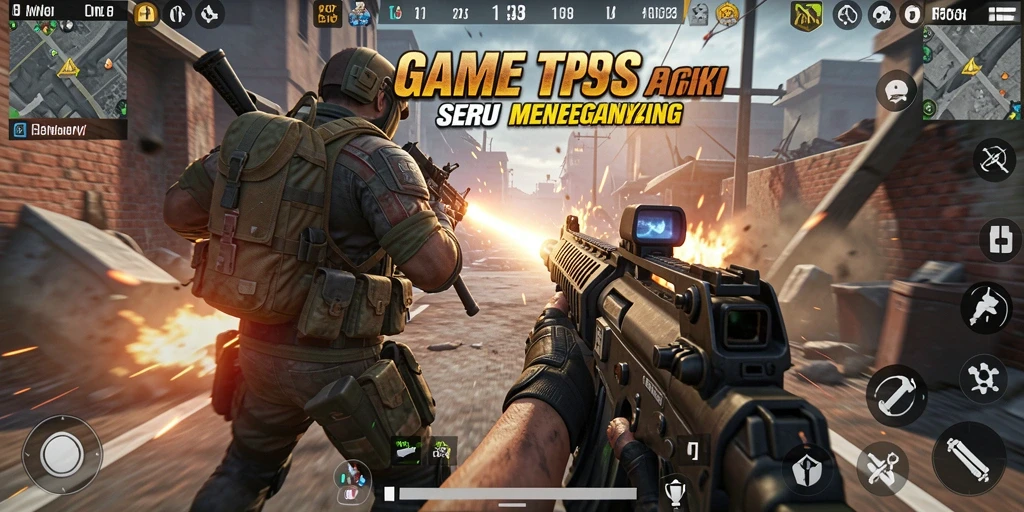 Screenshot gameplay menampilkan aksi mendebarkan dalam FO8.