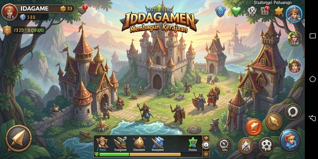 Tampilan gameplay seru dan menegangkan dari IDAGAME