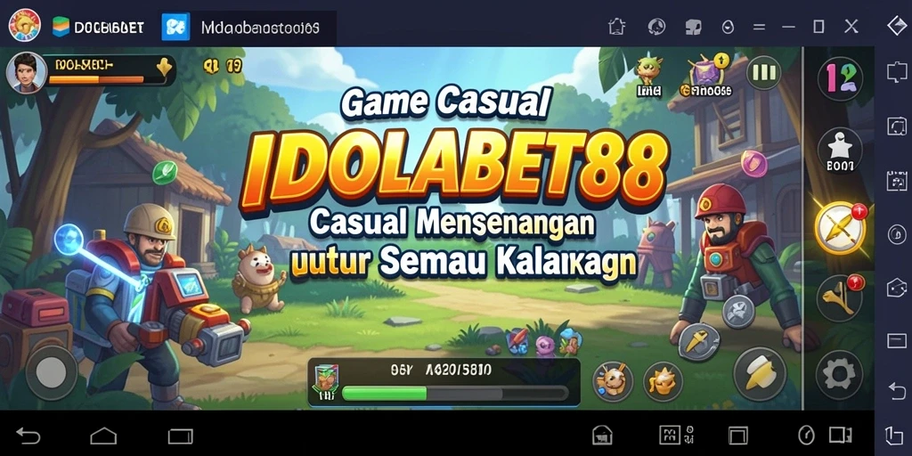 Screenshot gameplay IDOLABET88 menampilkan momen seru dan interaktif.