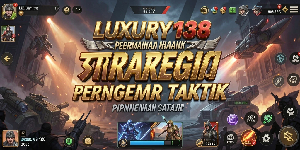 Tampilan gameplay LUXURY138 yang penuh strategi dan taktik.