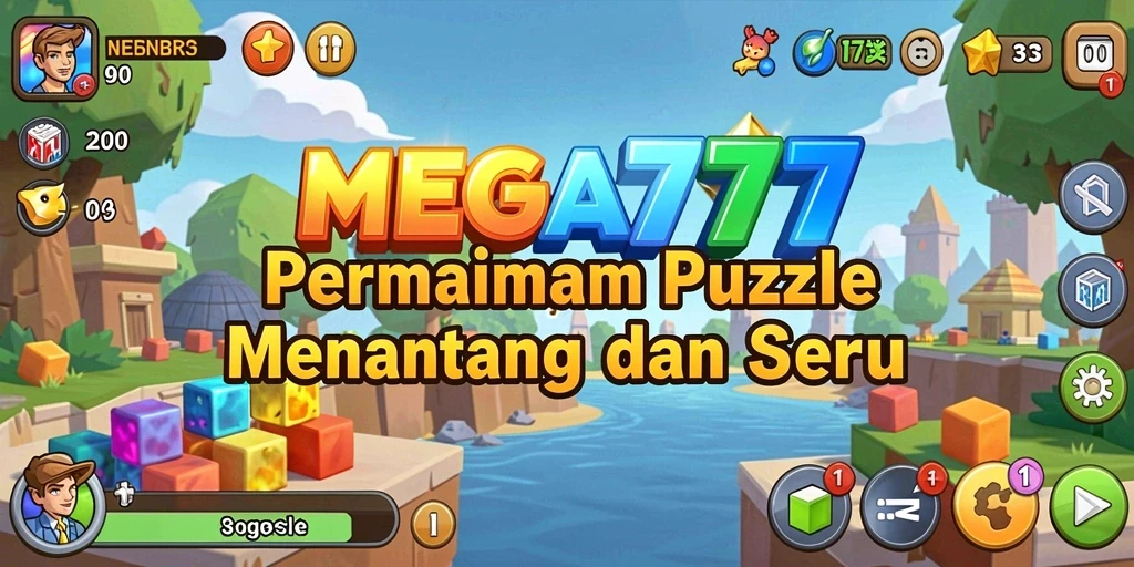 Gameplay seru dan menantang di MEGA777.