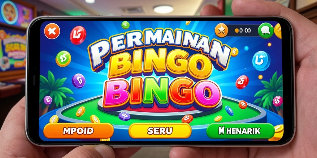 Screenshot gameplay MPOID menunjukkan keseruan permainan Bingo.