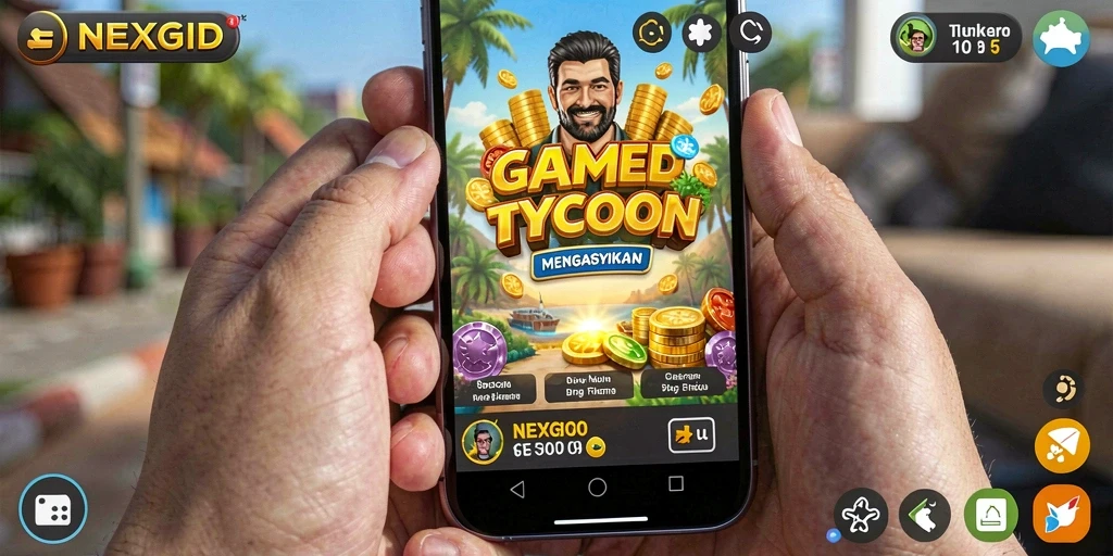Tampilan gameplay <strong>NEXGID</strong> yang menarik dan mendetail.