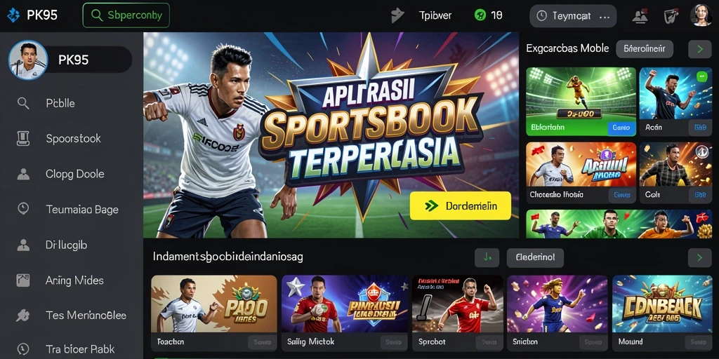 Tampilan gameplay yang menarik dan interaktif di PK95.