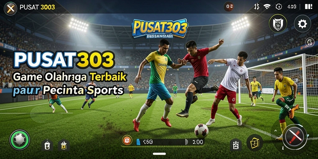 Tampilan gameplay PUSAT303 yang dinamis dan menarik.