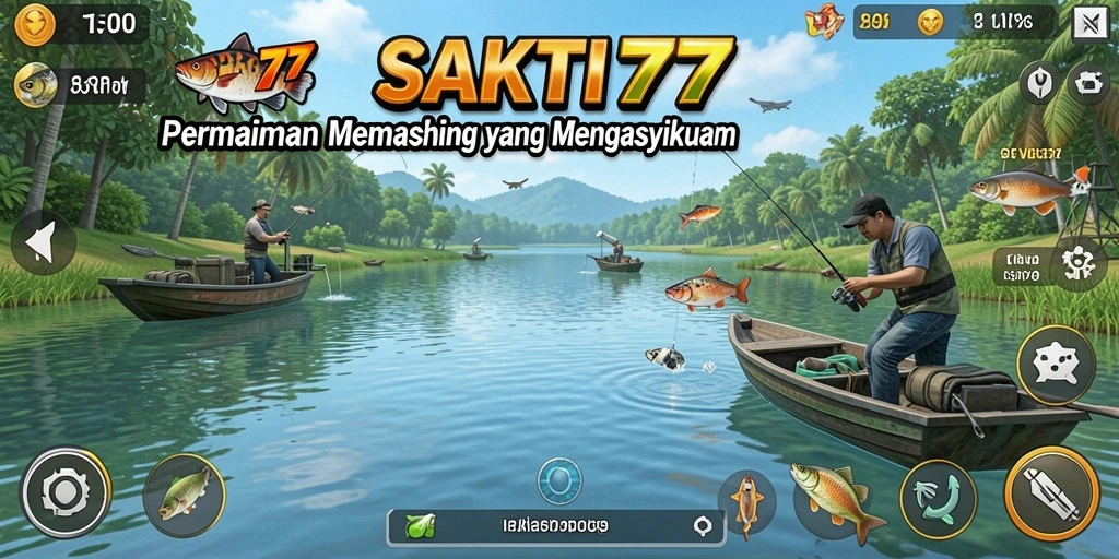 Tangkapan ikan yang mengesankan dalam gameplay SAKTI77
