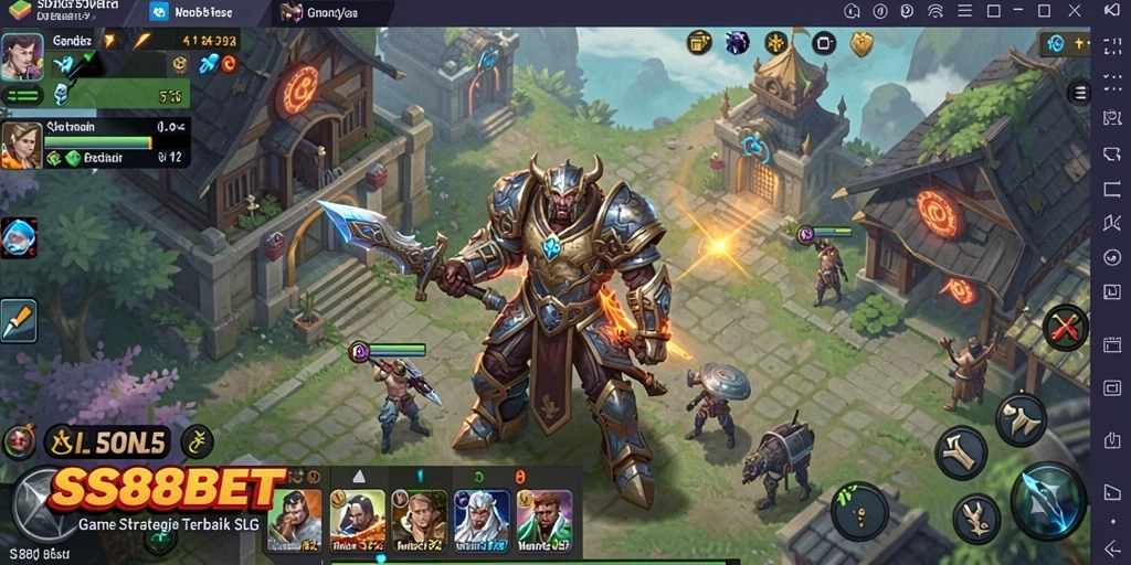 Tangkapan layar gameplay SS88BET yang menarik dan strategis.