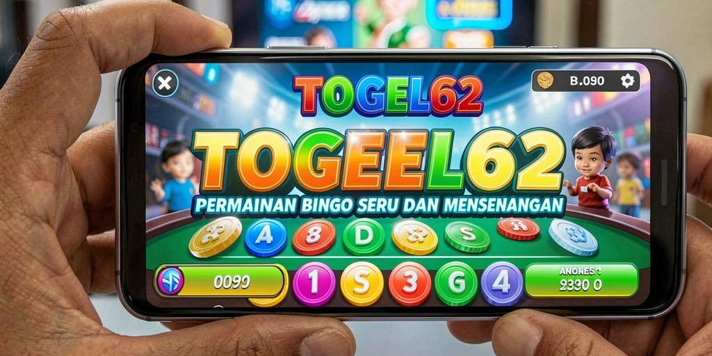 Tampilan gameplay TOGEL62 yang seru dan menarik di dalam permainan Bingo.