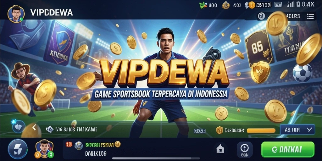 Tampilan gameplay Sportsbook di aplikasi VIPDEWA yang menarik.