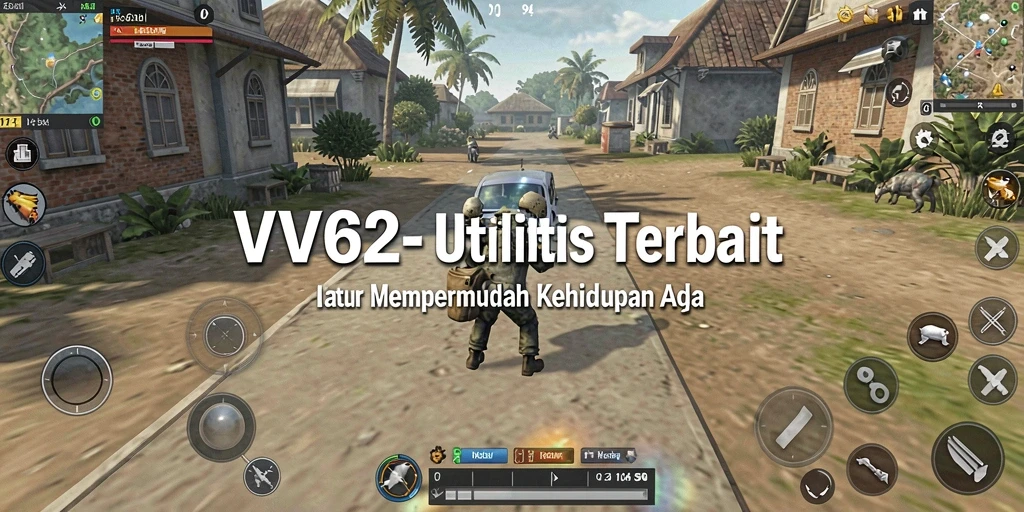 Tampilan antarmuka aplikasi VV62 yang memudahkan pengguna.