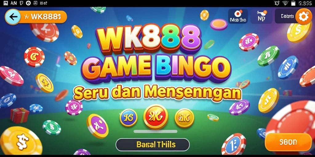 Tampilan gameplay menarik dan seru dari WK888 Bingo.