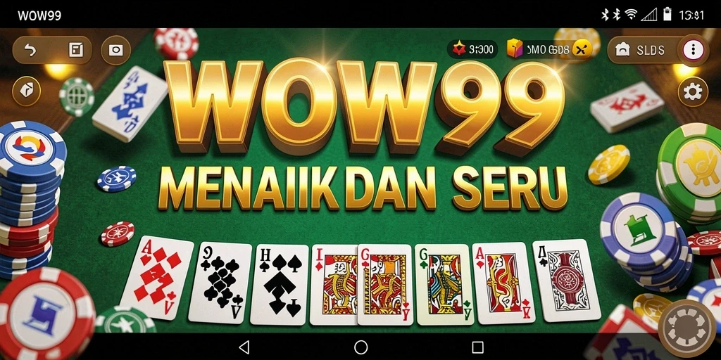 Tampilan gameplay WOW99 yang dinamis dan menarik.