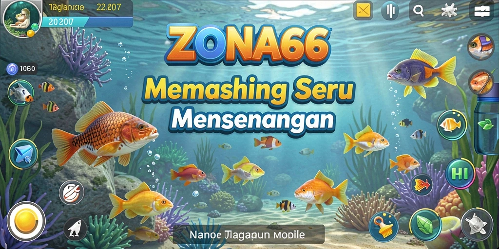 Tangkapan ikan besar di ZONA66 dengan grafis menakjubkan.